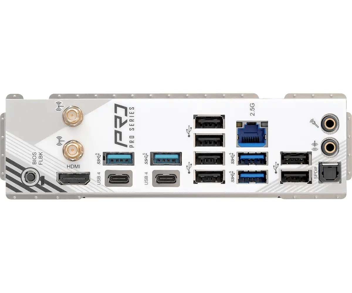 ASRock X870 Pro RS WiFi AMD AM5 Socket Gaming Motherboard | 90 - MXBQ00 - A0UAYZ - 4710483949333 - Vektra Computers LLC ASRock X870 Pro RS WiFi AMD AM5 Socket Gaming Motherboard | 90 - MXBQ00 - A0UAYZ - 4710483949333 - Vektra Computers LLC